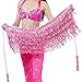 MUNAFIE Women's Belly Dance Hip Scarf Performance Outfits Skirt Festival Clothing