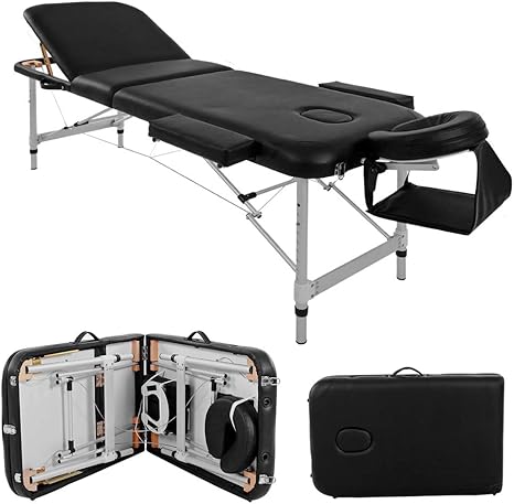 Massage Table Couch Bed Aluminium Deluxe Lightweight Professional