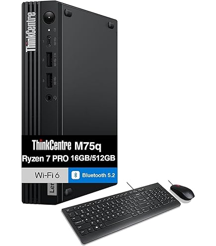 Amazon.com: Lenovo ThinkCentre M75s Gen 5 Desktop, AMD Ryzen 7 PRO
