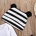 3pcs/Set Newborn Baby Boys Girls Animal Long Sleeve T-shirt Tops Pants Hat Outfits