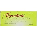 Thyrosafe Potassium Iodide Tablets, 65 Mg, 20-Count by ThyroSafe
