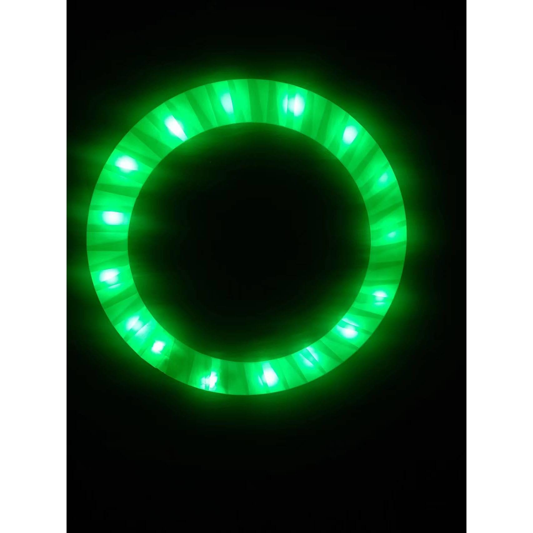 Led Juggling Rings Rechargeable Light Up Juggling Rings Multiple Colors with Charger Set of 3