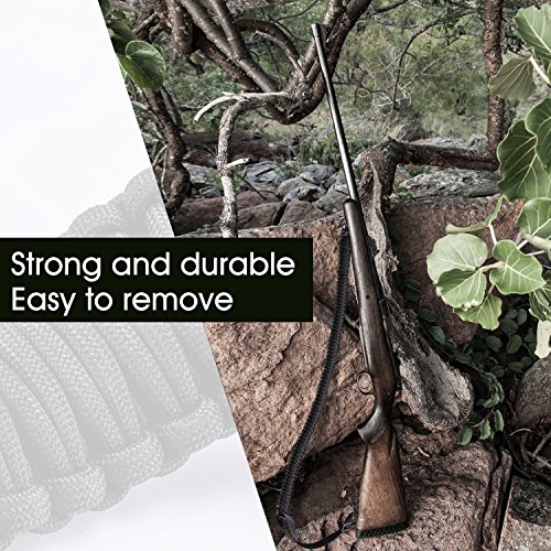 SOMA Gun Sling Rifle Sling Paracord 550lb 2 Point Adjustable Strap for Tactical Rifle or Shotgun 4 Colors