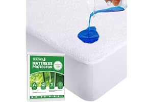 Waterproof Mattress Protector Twin/Single (39"x75"), Smooth Top Mattress Cover for Kids, Soft Breathable Noiseless Mattress P