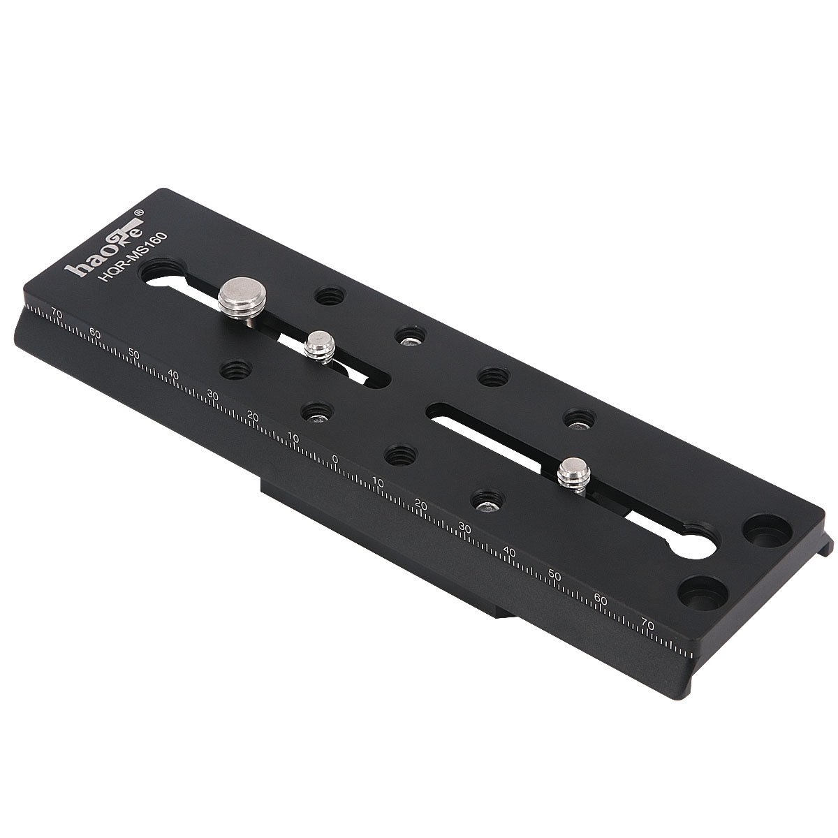 Haoge HQR-MS160II 160mm Camera Long Sliding QR Quick Release Plate for Sachtler FSB4 FSB6 FSB6T FSB8 FSB8T FSB10 FSB10T DV10 3+3 5+5 Video 14II DV2 DV4 DV6 DV8 DV8/100 ACE Tripod Fluid Head