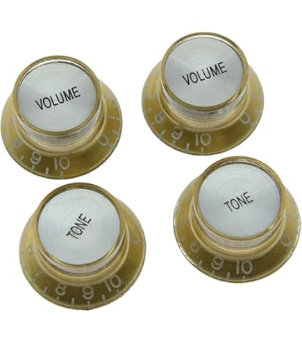 Musiclily Pro Fine 24-Spline Manopole Chitarra Speed Knobs Per - Foto 2