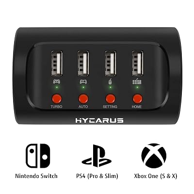 Wireless Keyboard and Mouse Adapter with Controller Converter for PS4 Xbox OneNintendo Switch. Perfect for Games Like FPS, TPS, RPG and RTS, etc
