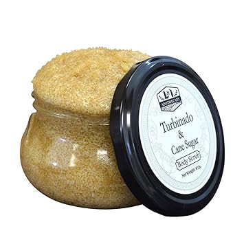 Amazon Com Turbinado Cane Sugar Body Scrub All Natural No Chemical Additives 100 Natural Formula Best Exfoliator And Moisturizer Beauty