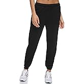 Tommy Hilfiger Womens Monochromatic Logo Patch Fleece Jogger