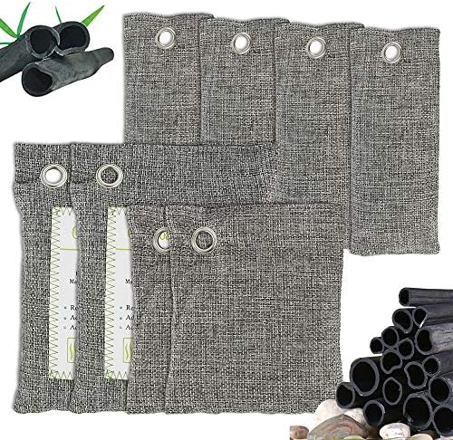 Tropicaljp 8パック空気清浄 激安卸販売新品 空気浄化バッグ竹 臭い吸収剤 冷蔵庫 靴 バスルーム用のすべての自然 車 化学薬品フリーの芳香剤