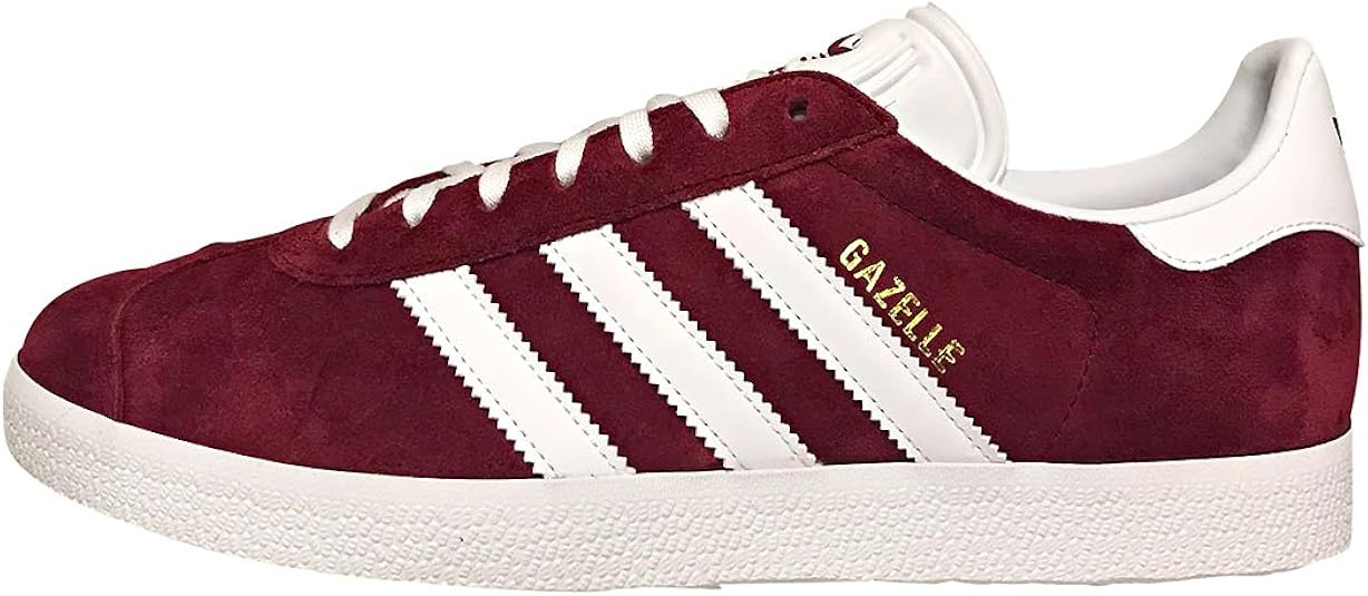 adidas gazelle burgundy junior