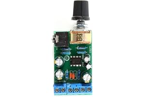 Power Board, Audio Amplifier Board TDA2822M 2 Channel DC 1.8-12V 3.5mm AUX Stereo Amp for Speaker DIY, Amp