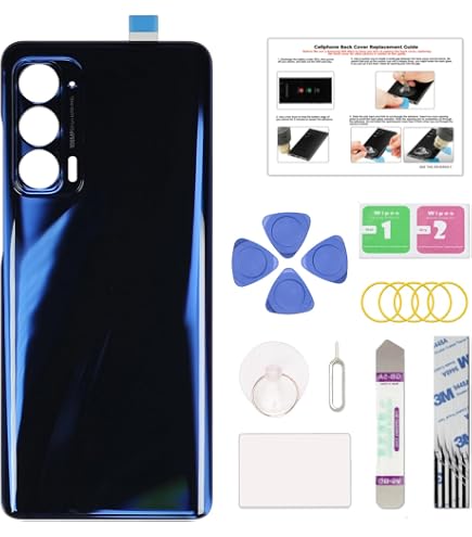 Amazon.com: Dark Blue Acrylic Glass Back Cover Replacement for
