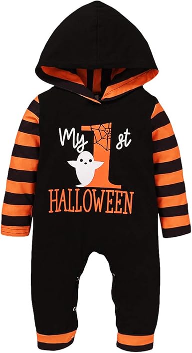 halloween romper baby boy