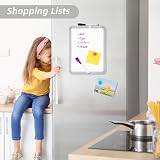 VUSIGN Small White Board 22x28 cm Magnetic Dry Erase Board with Markers view 2