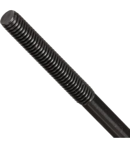 10-Pack Grade 8 Double-End Studs - 1/2-20 SAE X 15/16 & 1/2-13 USS X 13/16, Alloy Steel, Partially Threaded