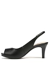 LifeStride Women's Teller Dress Sandal, Black, 8 N US