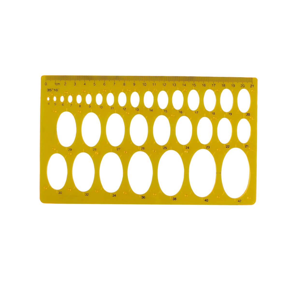 RZDEAL Ellipse Stencil Template Artist Design Drawing Aid Tool Amazon