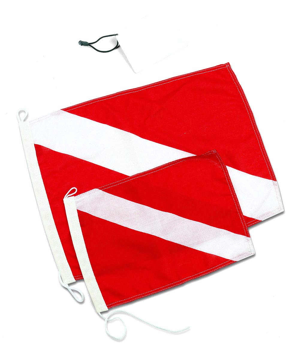 Best Divers Ai0940 Sub Flag Small 30 x 20 cm Unisex Adult, Multicoloured, 30 x 20 cm