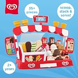 Casdon Walls Ice Cream Parlour Playset - 35+ Pieces, Freezer & Money view 7