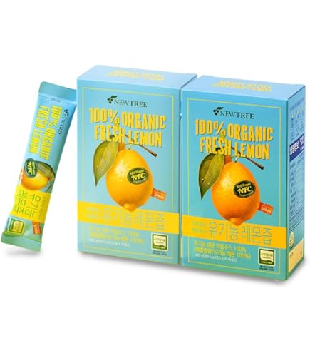 Amazon.com : DAJEONGHEON Organic Lemon Juice Stick Packets - 100