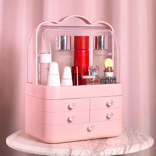 Amazon Com Dust Proof Makeup Organizer Display Boxes With