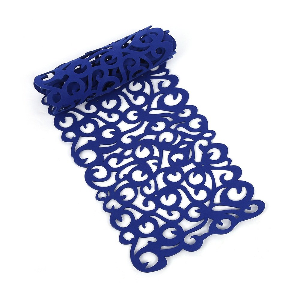 Best Blue And Gold Table Runner