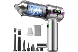 Car Vacuum Cleaner Cordless Powerful, 24000PA Handheld Vacuum Portable, Mini Vacuum with 3 Modes, LED Display, One-Click Empt