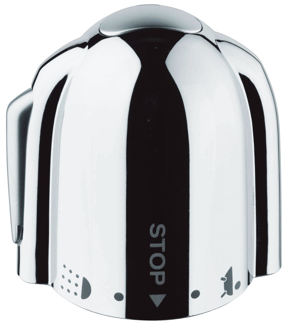 GROHE Handle for Shut-Off Valve Chrome/ Matt Chrome 47375IP0