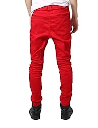 Allsense Men's Slim-Fit Twill Drop-Crotch Jogger