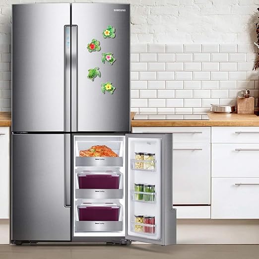 Adhesivo magnético para nevera, diseño de tortuga de dibujos ...