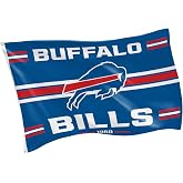 NFL 3 x 5 Outdoor Durable Flag with Grommets | Heavy Duty Flag &amp; Banner for Outdoor Garden Patio Decoration | Indoor Wall Decor Flag for Room | Works with Flag Poles for Outside House (Buffalo Bills-Vintage)