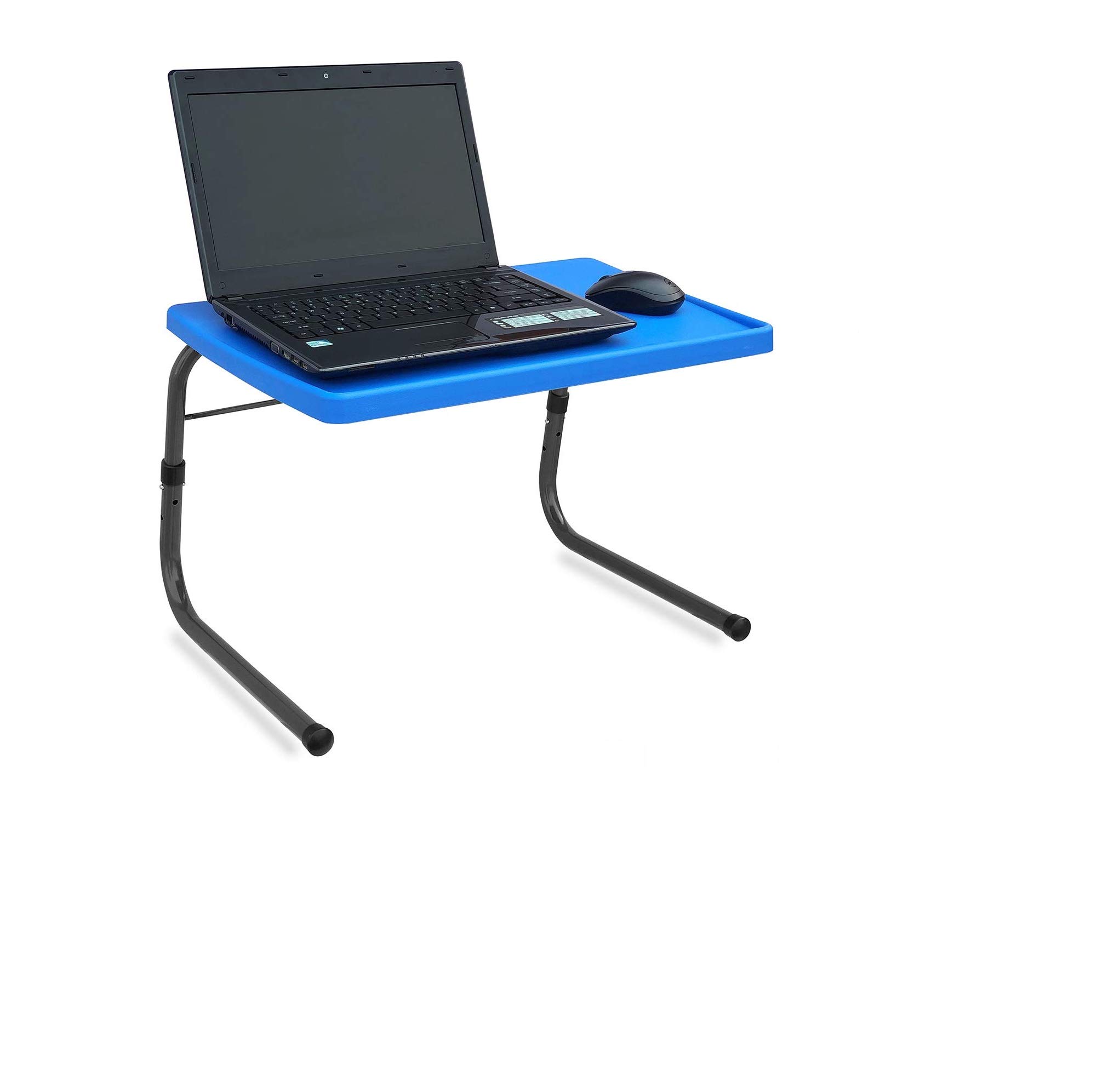 TABLE MAX- Bed max Blue Laptop Table for Bed, dinind, Reading on Bed, Highly Convenient to use Light Weight Easy to Carry Easy to fold