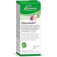 Pascoe Canada | Otovowen | Homeopathic Oral Drops (30ml) for Fast Middle Ear Infection & Earache Relief | Natural Otitis Medi