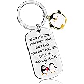 Crizaor Valentines Day Gift For Girlfriend Boyfriend Couples Penguin Valentine Gifts Couple Gifts Sweetest Day Keychains For Him Her Cute Penguin Gifts For Husband Wife