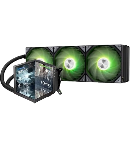 Amazon.com: LIANLI LL-HS-LCD-360-N-BK Simple Water Cooling Kit