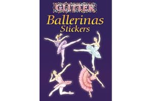 Dover Books Glitter Ballerinas Stickers
