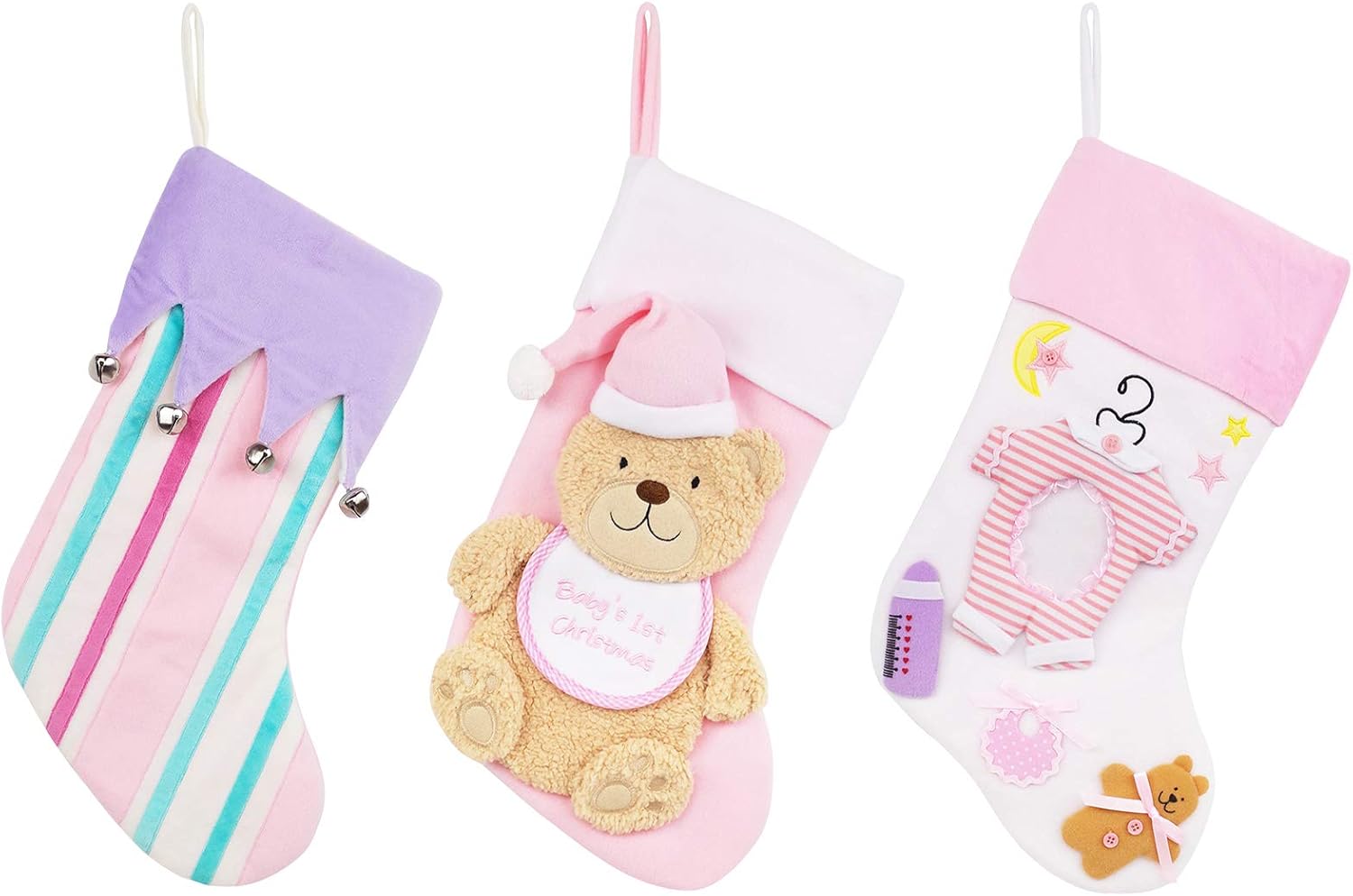 baby boy first christmas stocking