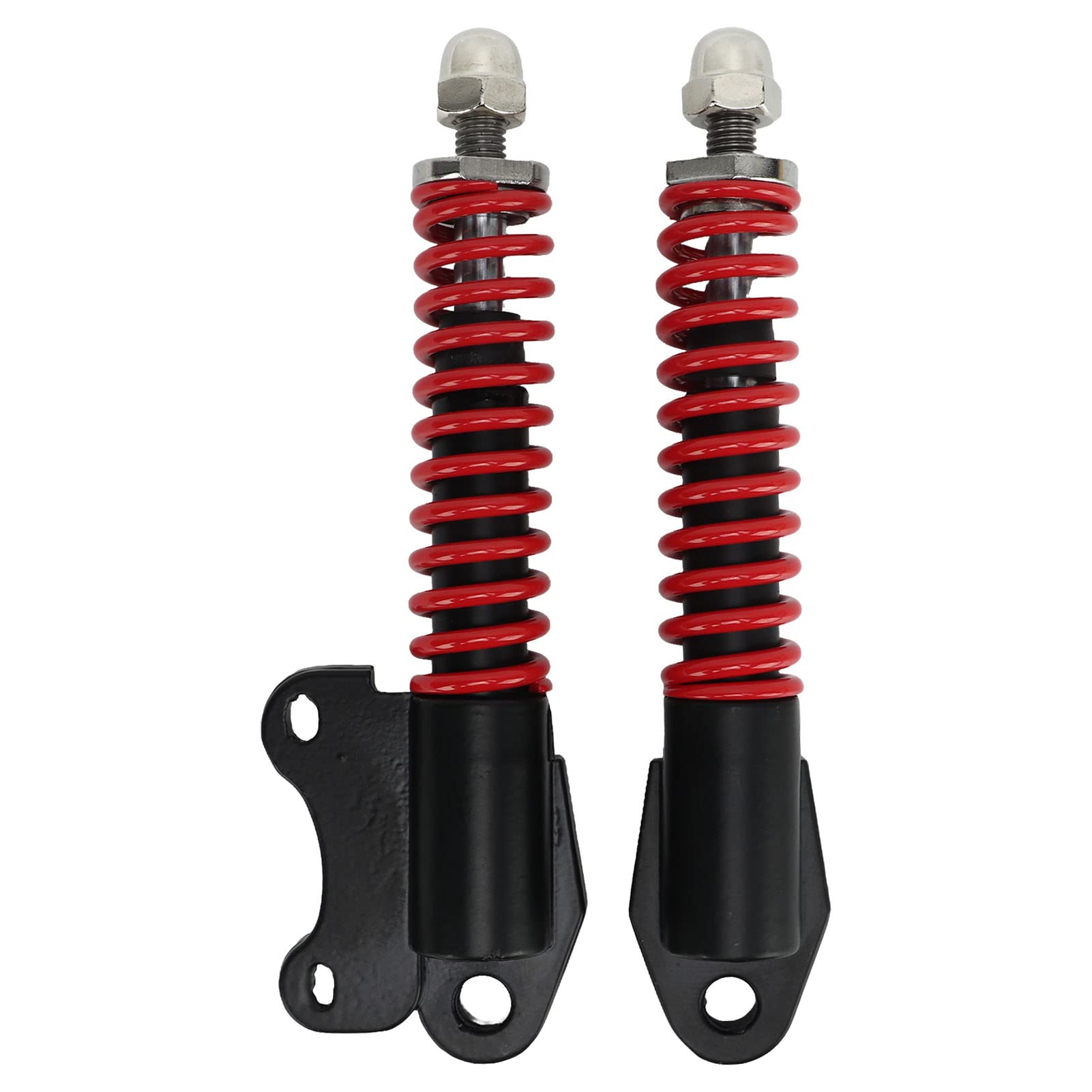 Electric Scooter Rear Suspension Shock Absorber, Rear Spring Assisted Shock Absorber for 8/10 Inch E Scooter, Fork Shock Absorption Hydraulic Rear Shocks with Liquid Spring Damp