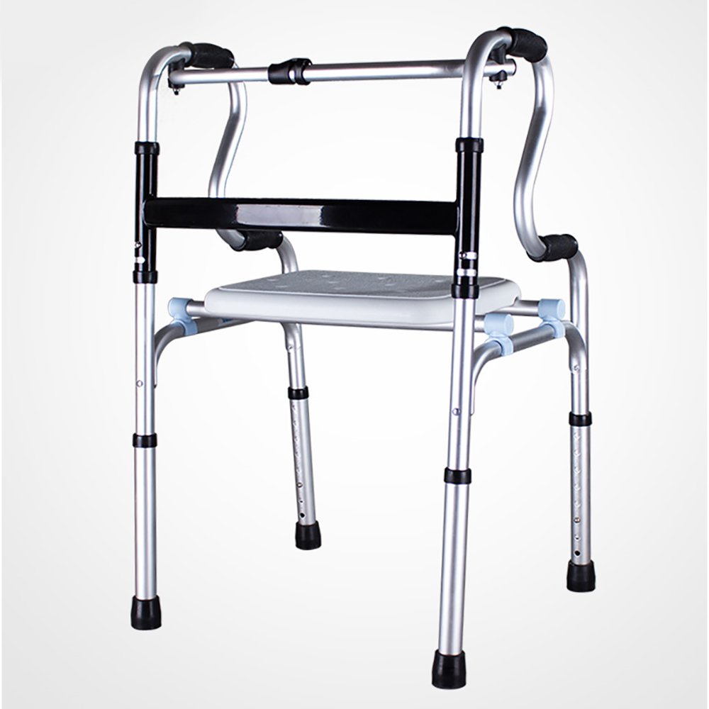毎日 2ホイール ビデ B07d474md4 多機能ウォーカー 高齢者ウォーカー ウォーカー 脚歩行アルミウォーカー調節可能な高さ折りたたみ式ブラケット ウォーカー 自走用車いす 数量は多 Rumble Media