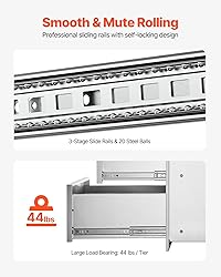 VEVOR 14x20.3 Inch Outdoor Kitchen Drawers