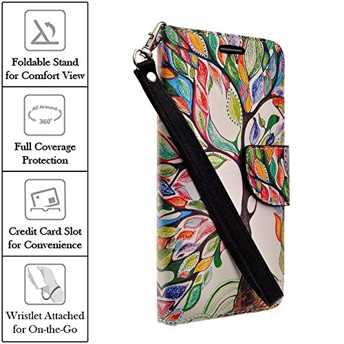 XYZ® Moto Droid Turbo 2 Case (Verizon) Motorola Slim Leather Luxury Flip Design Wallet Pouch Case (Colorful Tree) XYZ® Moto Droid Turbo 2 Case (Verizon) Motorola Slim Leather Luxury Flip Design Wallet Pouch Case (Colorful Tree)
