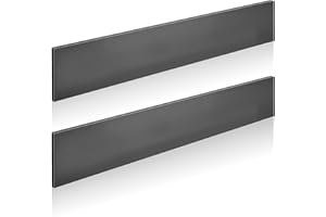 WENHUALI 2 Pack 12"x2"x0.12" 1095 Steel for Knife Making, Steel Flat Stock Bar Blade Billets Blanks for DIY Forging & Professional Use, Knife Making Forging for Knife Blanks, Custom Blade Crafting