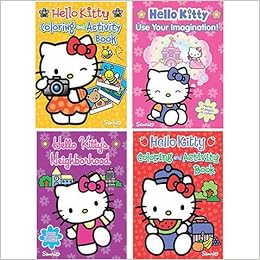 7100 Hello Kitty Jumbo Coloring Book Picture HD