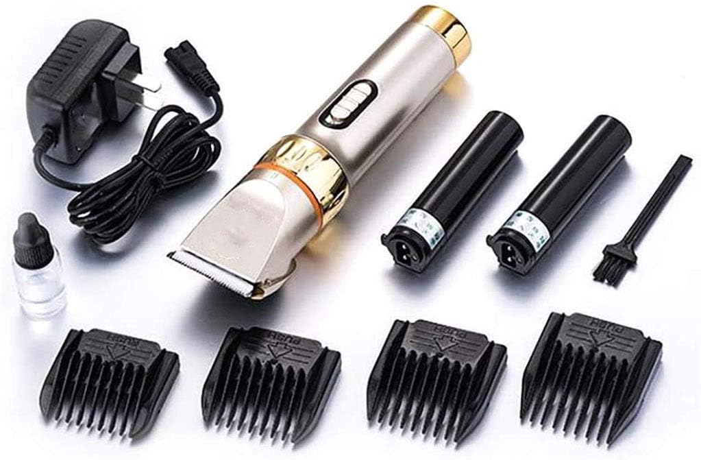 LPCMLS Hair Clippers for Men, Cordless & Rechargeable Hair Clipper, Detail Trimmer (Color : Gold)