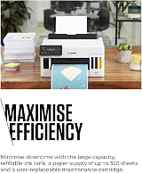 Canon MAXIFY GX5050 MegaTank Inkjet Printer A4 WiFi Ethernet USB Home Office view 3