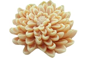 GRAINRAIN 3D Flower Silicone Soap Molds Soap Molds for Soap Making Silicon Molds for Soaps DIY Craft Handmade Soap Candle Plaster Resin Mould (14029)