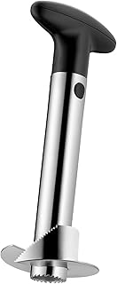 WMF Gourmet Ananasschneider, Cromargan Edelstahl, spülmaschinengeeignet, Ananasschäler schneidet Ringe, löst das Fruchtfleisch komplett aus der Frucht