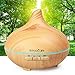 300ml Essential Oil Diffuser Wood Grain with Skid Resistance and Noise Reduction Design InnooCare Cool Mist Humidifiers Ultrasonic, Aroma Diffuser for Office Home Living Room Bedroom Yoga SPA