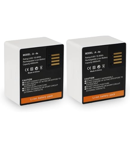 Amazon.com: 2-Pack A-4A Battery Compatible with Arlo Ultra, Ultra